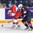 ST. CATHARINES, CANADA - JANUARY 08: United States' Taylor Wente #16 skates the puck against Czech Republic's Sarlota Tomasco #2 during preliminary round action at the 2016 IIHF Ice Hockey U18 Women's World Championship. (Photo by Francois Laplante/HHOF-IIHF Images)

